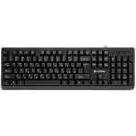 Клавіатура дротова Hölmer K-02OF чорний