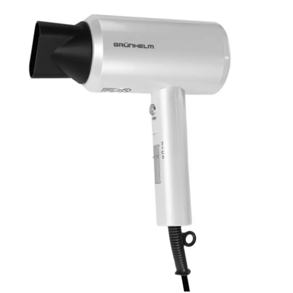 Фен з іонізацією Grunhelm GHD-5910WD 1800 Вт білий