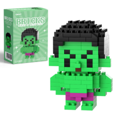 Конструктор піксельний Bricks 3023-F Халк 150 деталей