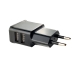 Зарядний блок живлення 2xUSB TYL-U90EWE 5 V 2 A чорний