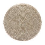 Килимок сервірувальний Empire EM4223 Рон круглий 38 см бежевий