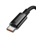 Кабель USB/Type-C 1.5 м Baseus Superior 100 Вт чорний Кабель USB/Type-C 1.5 м Baseus Superior 100 Вт чорний