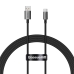 Кабель USB/Type-C 1.5 м Baseus Superior 100 Вт чорний Кабель USB/Type-C 1.5 м Baseus Superior 100 Вт чорний