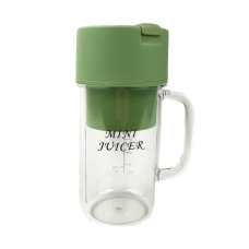 Фітнес-блендер портативний Mini Juicer XL-354 150 Вт 0.42 л зелений