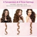 Плойка бездротова Hair Curler YX-801 керамічне покриття 34 Вт рожевий