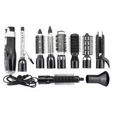 Стайлер багатофункційний Gemei GM-4833 10в1 1000 Вт чорний