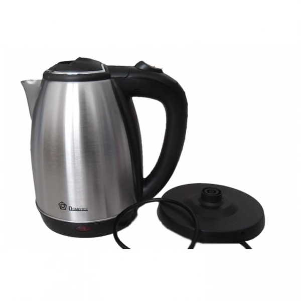 / Електрочайник Domotec DT-805 1500 Вт, 2 л, метал, чорний