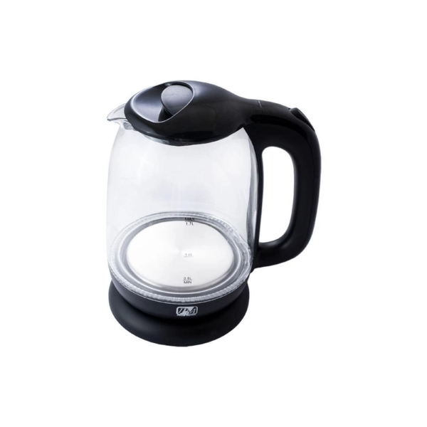 / Електрочайник скляний Promotec PM-825 2250 Вт, 1,7 л, прозорий