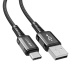 Кабель USB/Type-C 1.2 м ACEFAST C1-04 3 А чорний Кабель USB/Type-C 1.2 м ACEFAST C1-04 3 А чорний