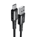 Кабель USB/Type-C 1.2 м ACEFAST C1-04 3 А чорний Кабель USB/Type-C 1.2 м ACEFAST C1-04 3 А чорний