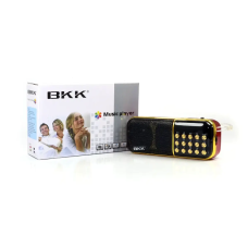 Радіоприймач BKK USB/MP3 B851SS з ліхтариком new