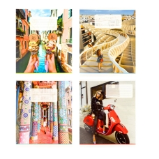 Зошит 96 аркушів клітинка # Поліграфіст 769 Подорож