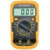 Мультиметр цифровий Digital Multimeter DT830LN чорний з жовтим