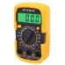 Мультиметр цифровий Digital Multimeter DT830LN чорний з жовтим