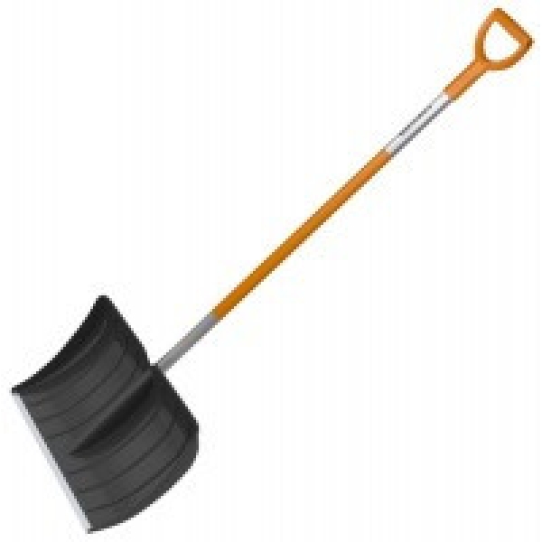 / Лопата снегоуб.пл.широкая Премиум ЛСУ с метал. накладкой 540х310 ТМ"LION"