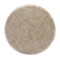 Килимок сервірувальний Empire EM4223 Рон круглий 38 см бежевий