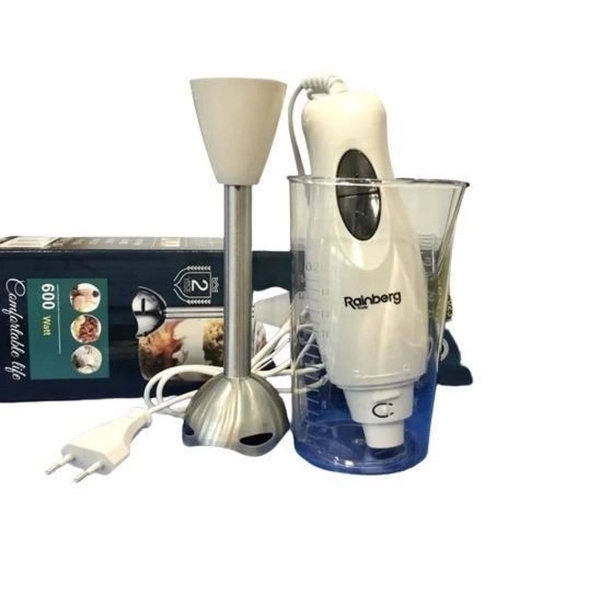/ Блендер-міксер ручний занурювальний з чашею Rainberg RB-6231 600 Вт, 05л.