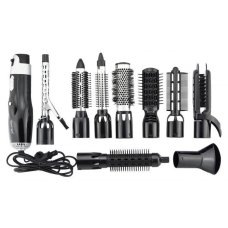 Стайлер багатофункційний Gemei GM-4833 10в1 1000 Вт чорний