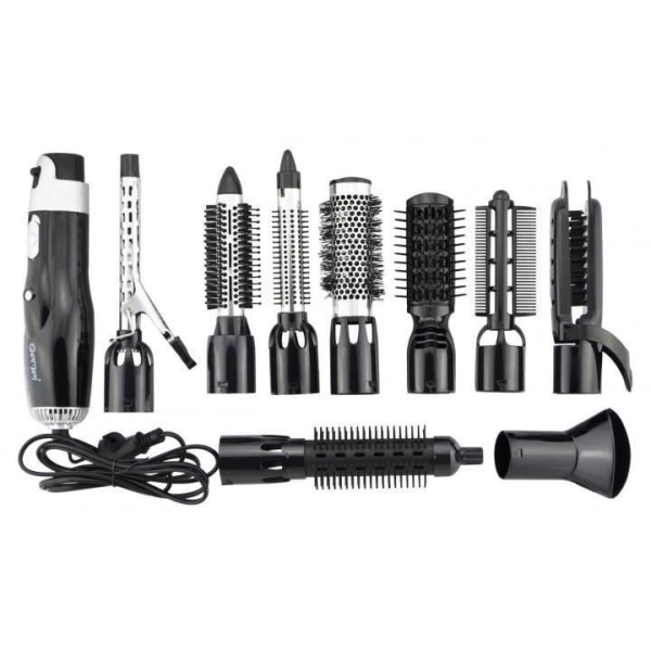 Стайлер багатофункційний Gemei GM-4833 10в1 1000 Вт чорний