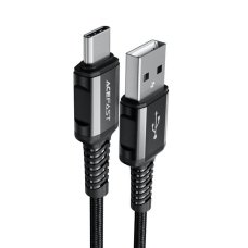 Кабель USB/Type-C 1.2 м ACEFAST C1-04 3 А чорний