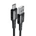Кабель USB/Type-C 1.2 м ACEFAST C1-04 3 А чорний