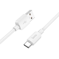 Кабель USB/Type-C 1 м Hoco X96 Hyper 27 Вт 3 A білий