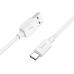 Кабель USB/Type-C 1 м Hoco X96 Hyper 27 Вт 3 A білий Кабель USB/Type-C 1 м Hoco X96 Hyper 27 Вт 3 A білий