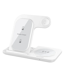 Бездротовий зарядний пристрій WUW-C250 3 in 1 desktop foldable wireless charger new