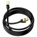 Мережевий кабель патч-корд RJ-45/RJ-45 3 м HOCO US02 Level Cat 6 чорний Мережевий кабель патч-корд RJ-45/RJ-45 3 м HOCO US02 Level Cat 6 чорний