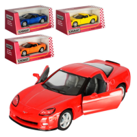 Іграшкова машинка моделька KiNSMART KT5320W Chevrolet Corvette Z06 2007 метал 12 см інерційна new