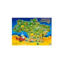 / Карта Украины Детская 215*620мм А2