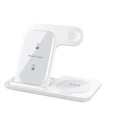 Бездротовий зарядний пристрій WUW-C250 3 in 1 desktop foldable wireless charger new