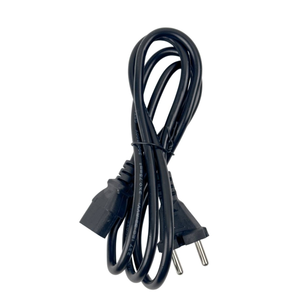 Кабель живлення 3 pin силовий 1.5 м WIRE-005 чорний