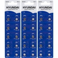Батарейка HYUNDAI AG1 Blister 10 "таблетка" 7008001 new