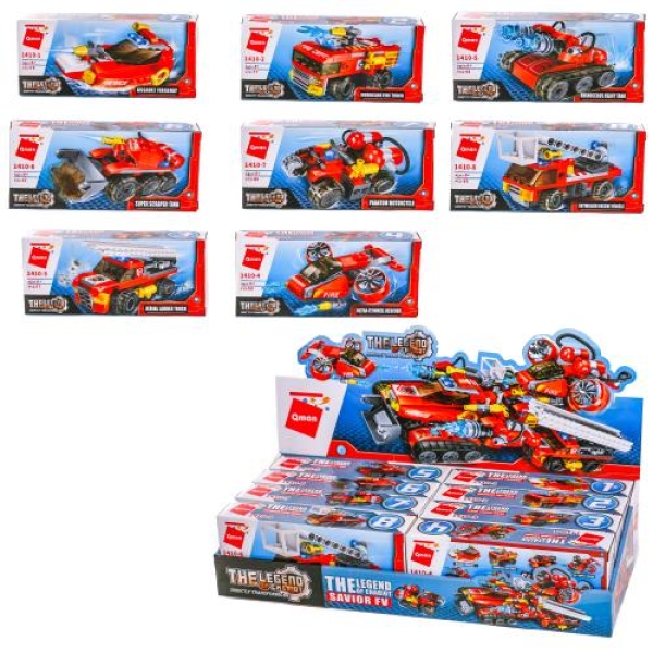 Конструктор Qman "The Legend of Chariot", 1410 Qman new