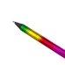 Олівець простий Rainbow HB графітний з декоративним каменем різнобарвний