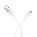 Кабель USB/micro-USB 1 м BOROFONE BX19 2.4 A білий