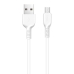 Кабель USB/microUSB 2 м HOCO X20 2 А білий Кабель USB/microUSB 2 м HOCO X20 2 А білий