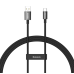 Кабель USB/Type-C 1 м Baseus Superior 65 Вт чорний Кабель USB/Type-C 1 м Baseus Superior 65 Вт чорний