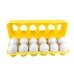 Ігровий набір сортер Яйце-пазл Транспорт LB33-3-DF11-16-17 пластик 12 шт жовтий з білим