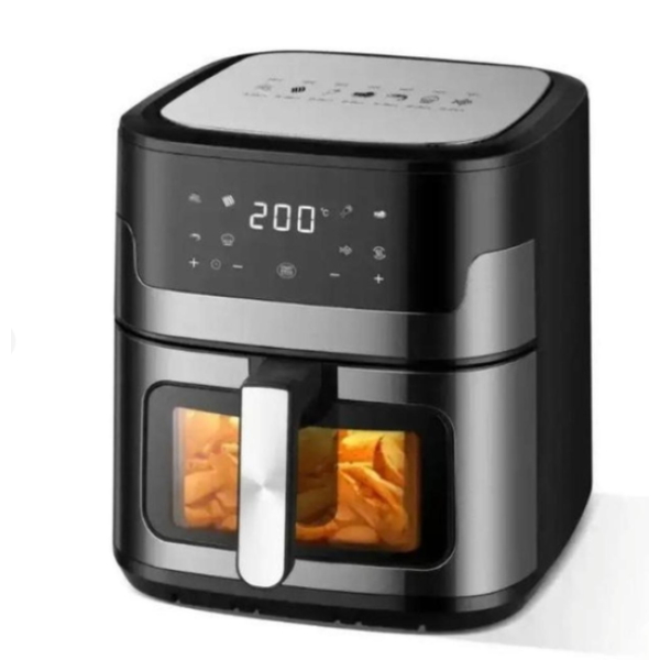 Аерогриль-фритюрниця мультипіч Zepline ZP-109 безмасляна 3500 Вт 10.5 л чорний зі сріблястим