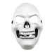 Маска святкова Череп MA24-494 пластик 27 х 17 см білий