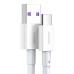 Кабель USB/Type-C 1 м Baseus Superior 66 Вт білий Кабель USB/Type-C 1 м Baseus Superior 66 Вт білий
