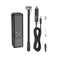 Автомобільний насос HOCO ZP5 May smart air pump Black new