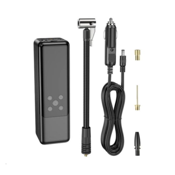 Автомобільний насос HOCO ZP5 May smart air pump Black new