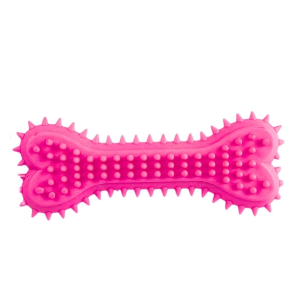 Жувальна іграшка для собак Кісточка СС-13 рожевий