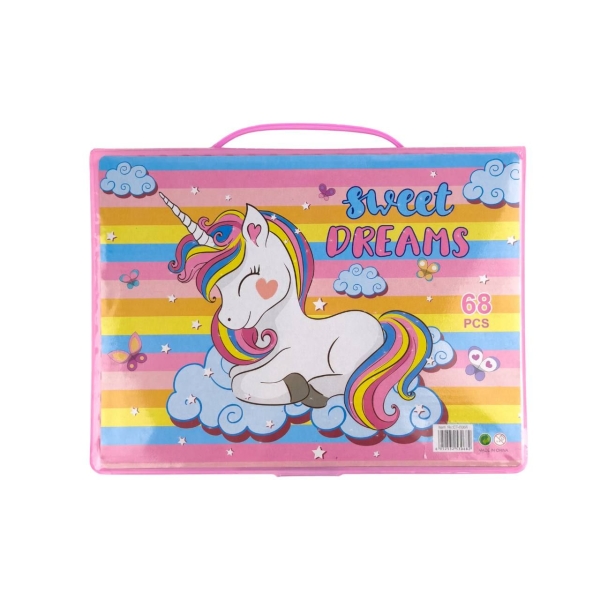 / Набір для малювання 68 предметів Поні  MK5434-1 new