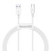 Кабель USB/Type-C 1 м Baseus Superior 66 Вт білий Кабель USB/Type-C 1 м Baseus Superior 66 Вт білий