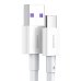 Кабель USB/Type-C 1 м Baseus Superior 66 Вт білий Кабель USB/Type-C 1 м Baseus Superior 66 Вт білий