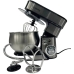 Міксер-тістоміс стаціонарний з чашею Rainberg RB-8086 планетарне обертання 3800 Вт 6 швидкостей сріблястий з чорним